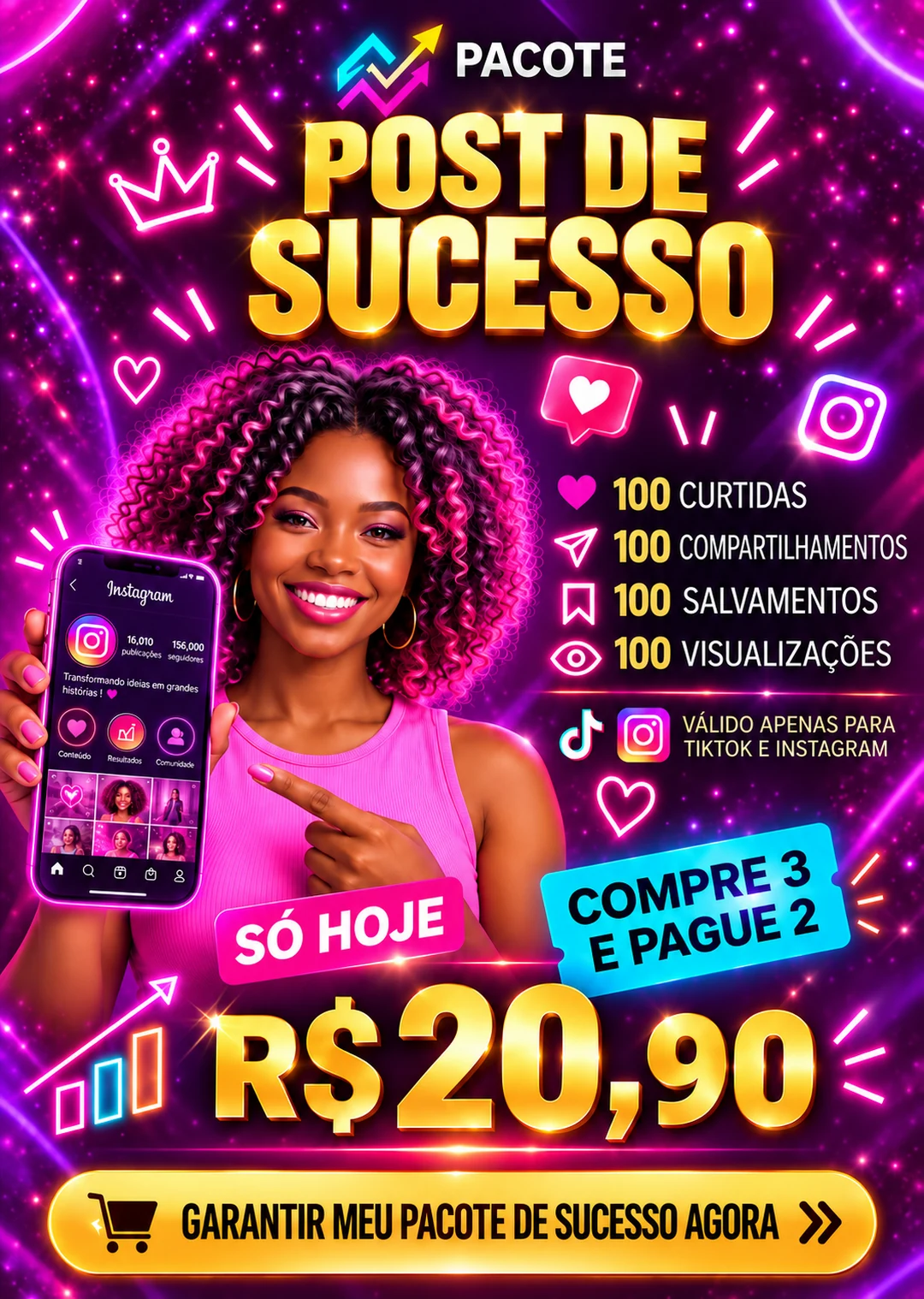 Oferta Post de Sucesso EiViralizeii